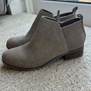 Grey Toms booties